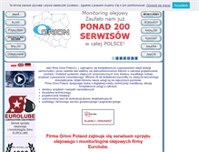 Tablet Screenshot of orionpoland.pl